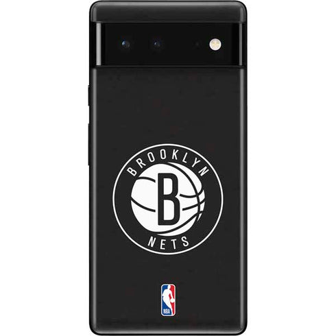 NBA Brooklyn Nets Distressed Google Pixel 6 Skin
